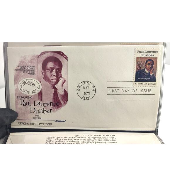 Fleetwood American Arts First Day Covers 1975 4 Envelope Stamp Collection VNT - Picture 5 of 7